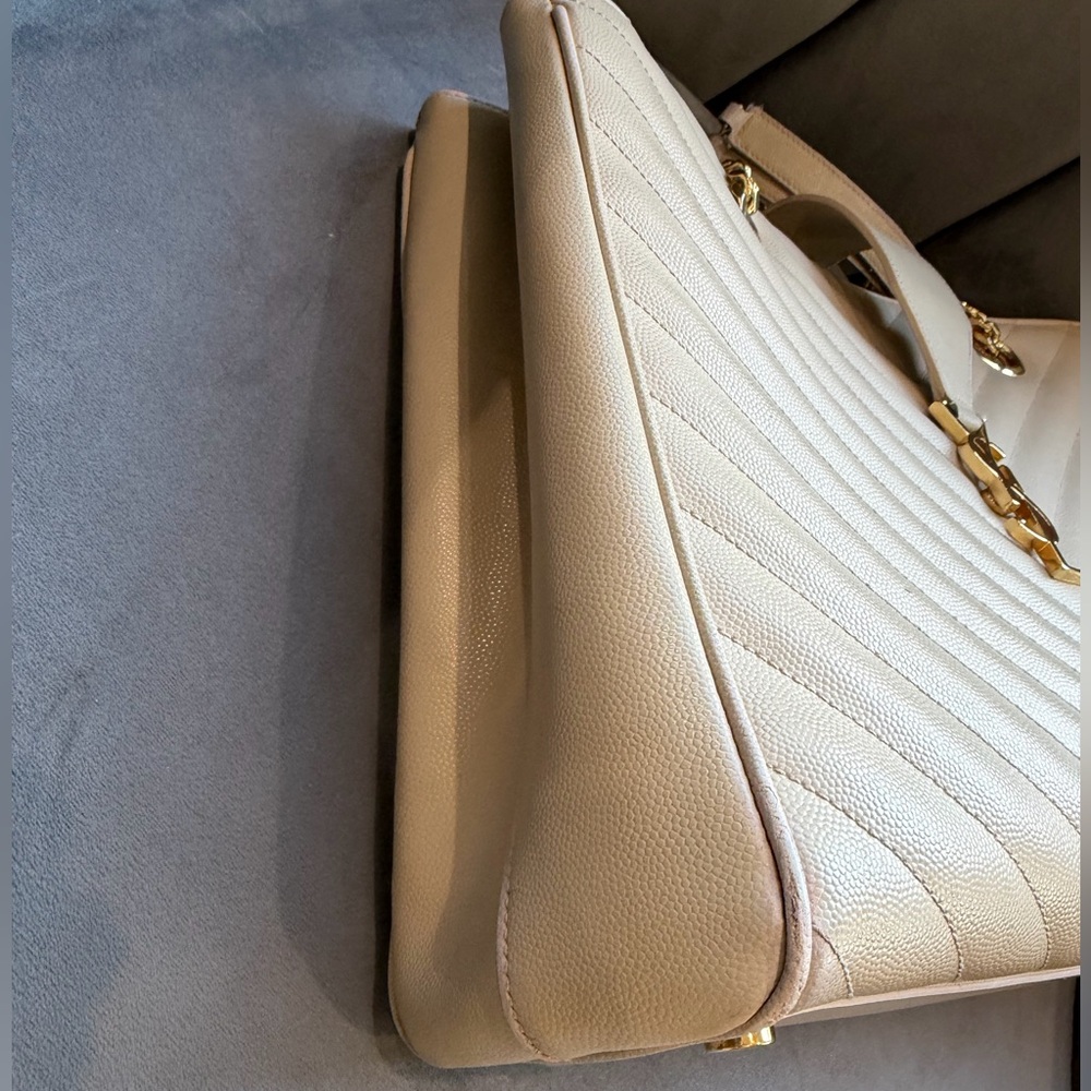 Reserved -YSL Shoulder Monogram Shopping Tote Bag - Picture 15 of 17